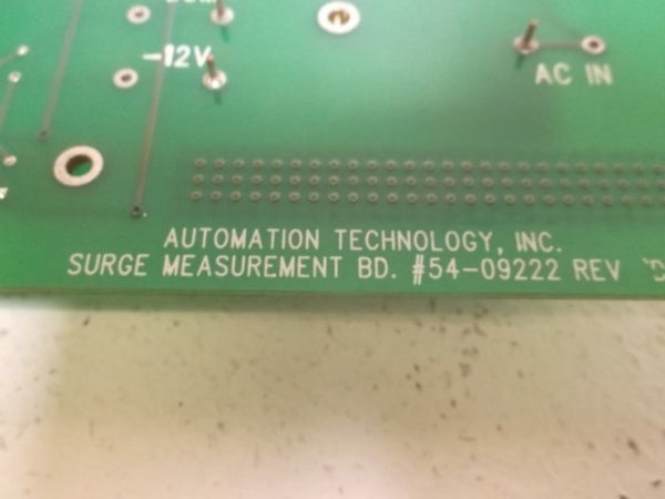 AUTOMATION 05-09222 CONTROL BOARD  UNMP