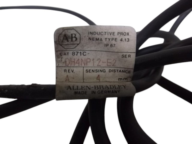 ALLEN BRADLEY 871C-DH4NP12-E2 PROXIMITY SWITCH  UNMP