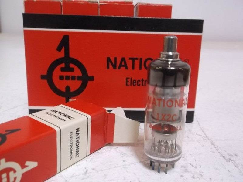 LOT OF 5 NATIONAL 1X2C VACUUM TUBE NSMP