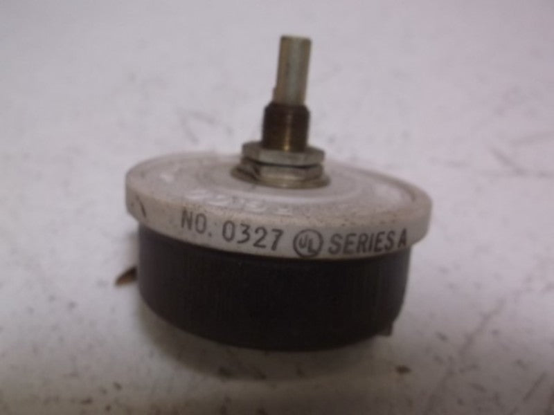 OHMITE 0327 MODEL J RHEOSTAT POTENTIOMETER  NSMP