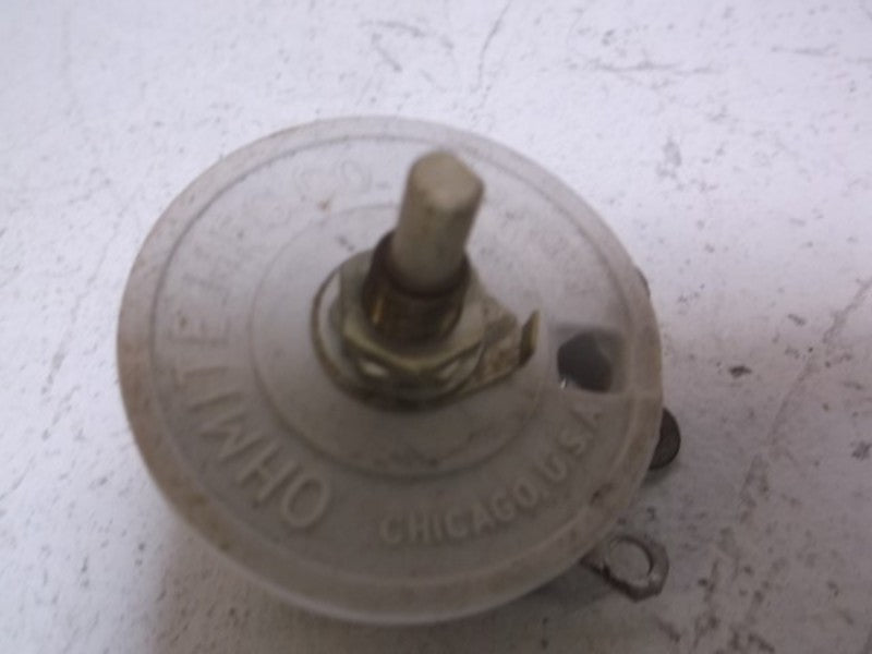 OHMITE 0327 MODEL J RHEOSTAT POTENTIOMETER  NSMP