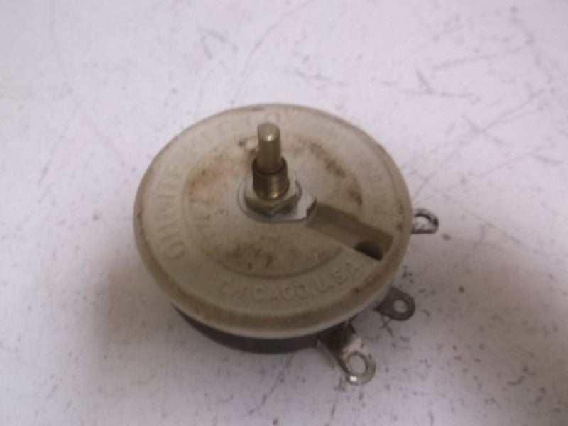 OHMITE 0459 MODEL K RHEOSTAT POTENTIOMETER  NSMP