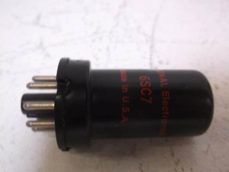 NATIONAL 6SC7 METAL VACUUM TUBE  NSMP