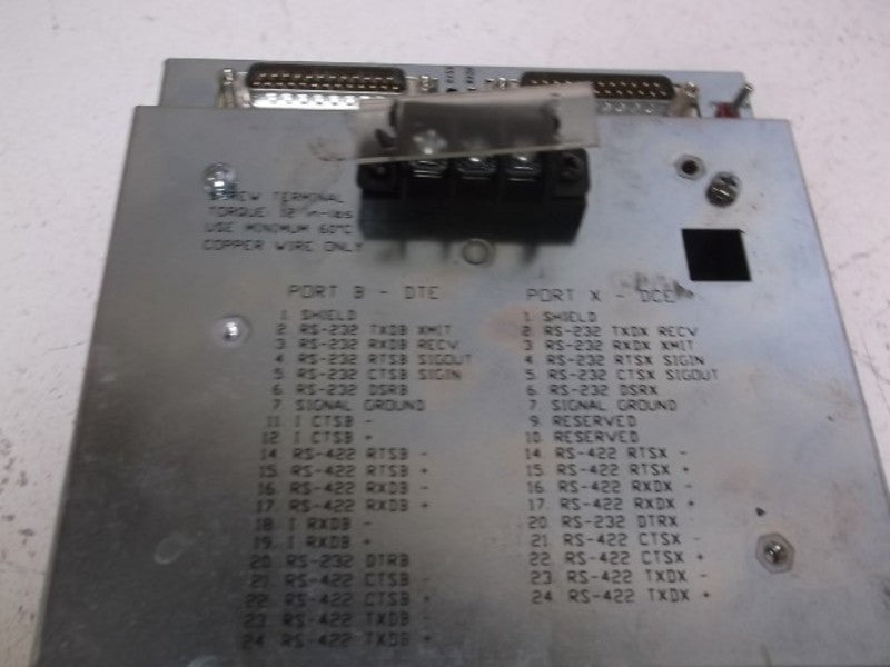 GENERAL ELECTRIC 2124-N OPERATOR INTERFACE  NSNP