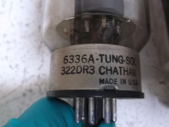 LOT OF 2 TUNG-SOL 6336A VACUUM TUBE 8 PIN UNMP