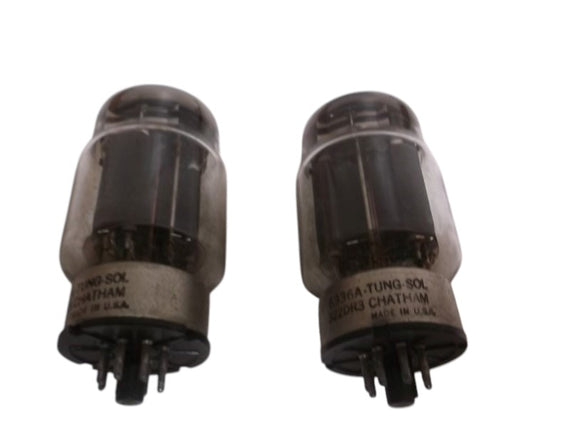 LOT OF 2 TUNG-SOL 6336A VACUUM TUBE 8 PIN UNMP