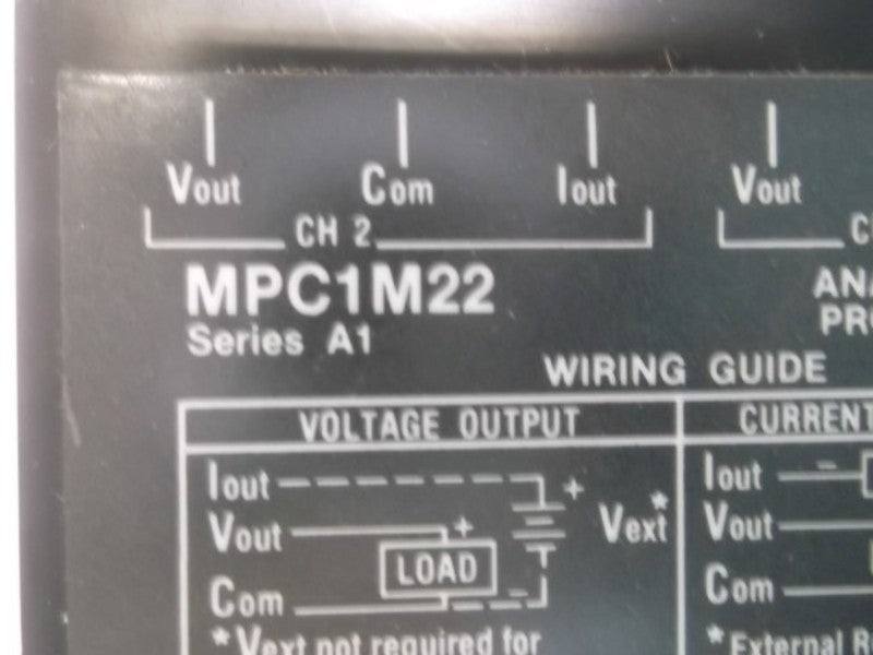 CUTLER HAMMER MPC1M22 OUTPUT MODULE ANALOG  UNMP