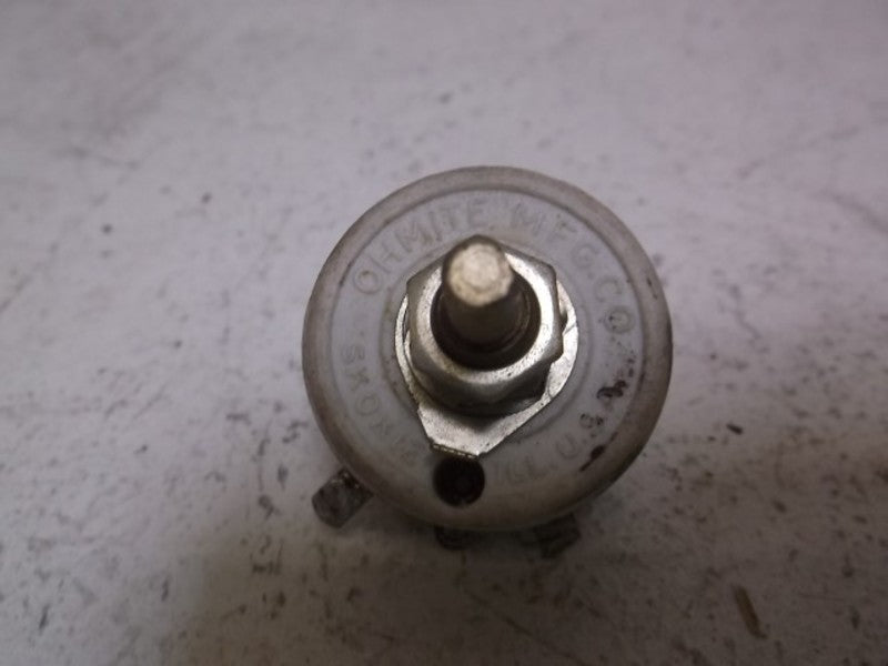 OHMITE 0158 RHEOSTAT .18AMP  NSNP