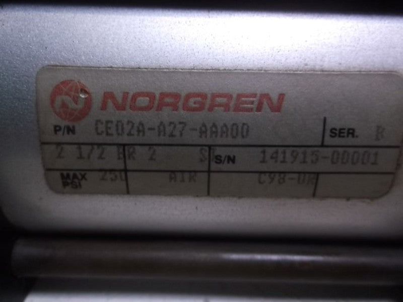 NORGREN CE02A-A27-AAA00 AIR CYLINDER  UNMP