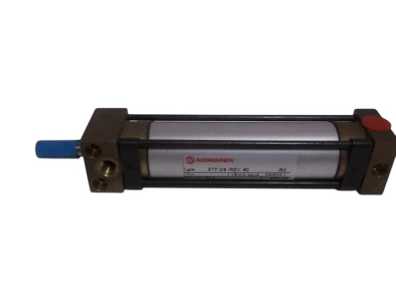 NORGREN ETF 3/8 1-1/8 X 3 PNEUMATIC CYLINDER  UNMP