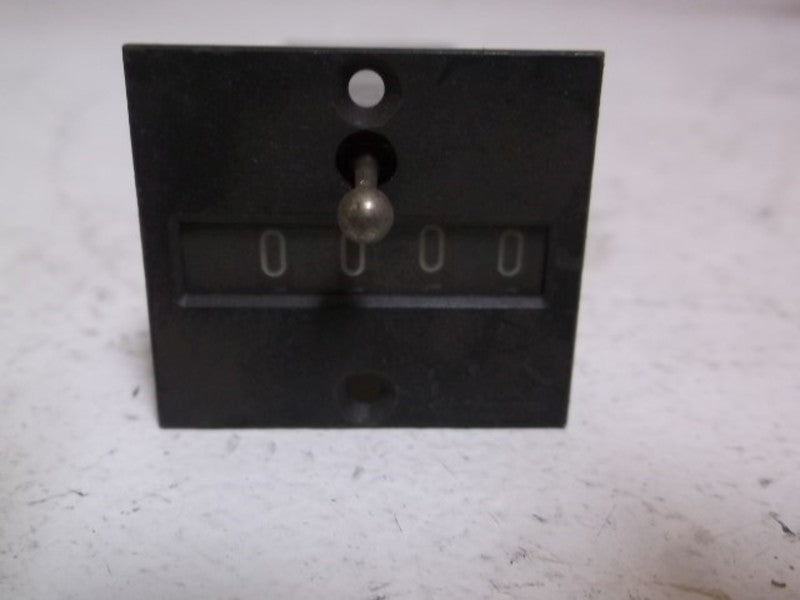 SODECO TCeZ4E IMPULSE COUNTER W/ RESET  UNMP