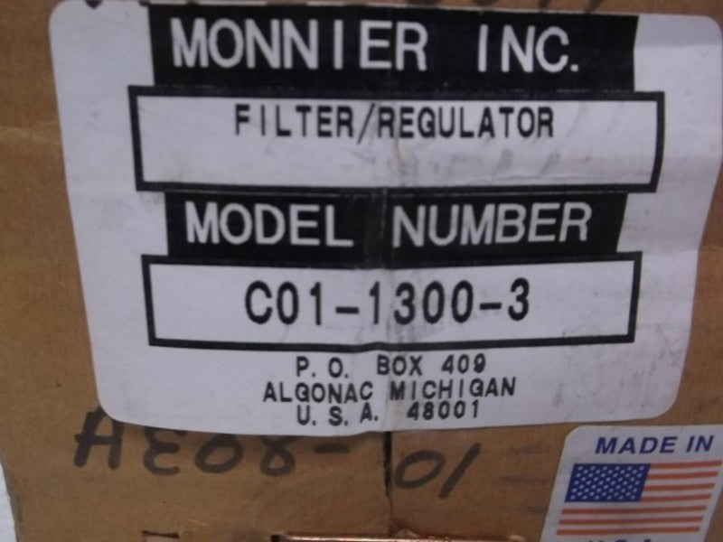 MONNIER C01-1300-3 FILTER REGULATOR  NSMP