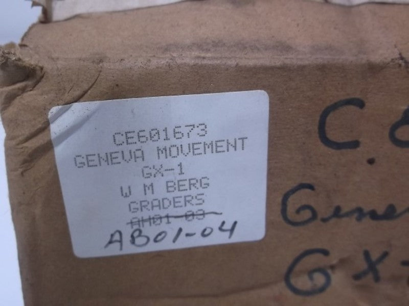 BERG GX-1 SPEED REDUCER  NSMP