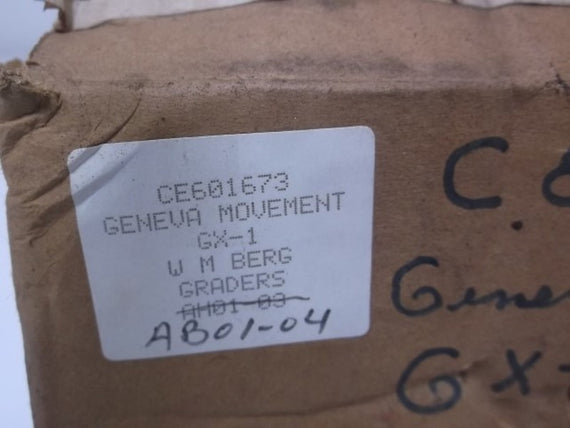 BERG GX-1 SPEED REDUCER  NSMP