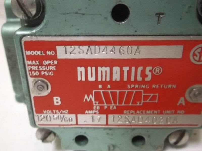 NUMATICS 12SAD4460A VALVE  UNMP