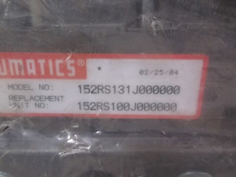 NUMATICS 152RS131J000000 MK15 REGULATOR W/ BASE  NSNP IN A BAG