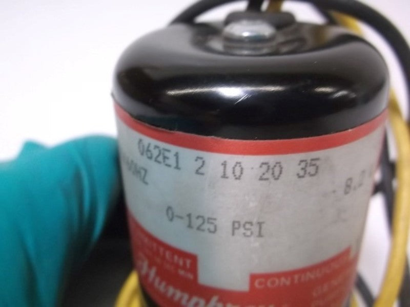 HUMPHREY 062E12102035 SOLENOID VALVE  NSMP