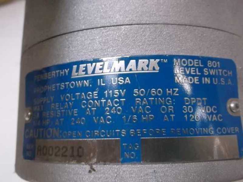 LEVELMARK 801 CAPACITANCE LEVEL SWITCH  NSNP