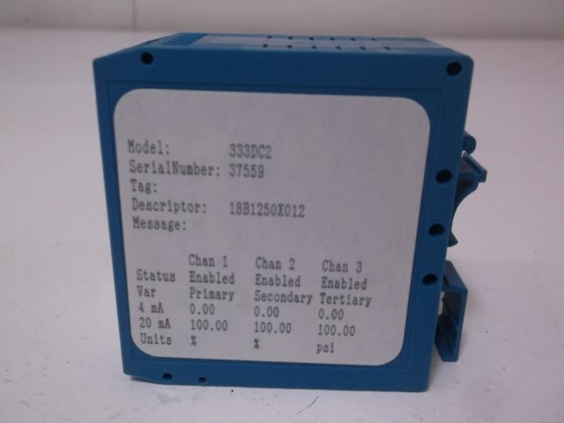 ROSEMOUNT 333DC2 TRI-LOOP CONVERTER HART  NSMP