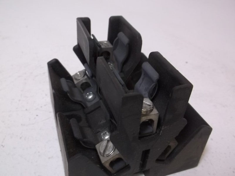 LOT OF 3 BUSS JP60030-3CR FUSE HOLDER UNMP