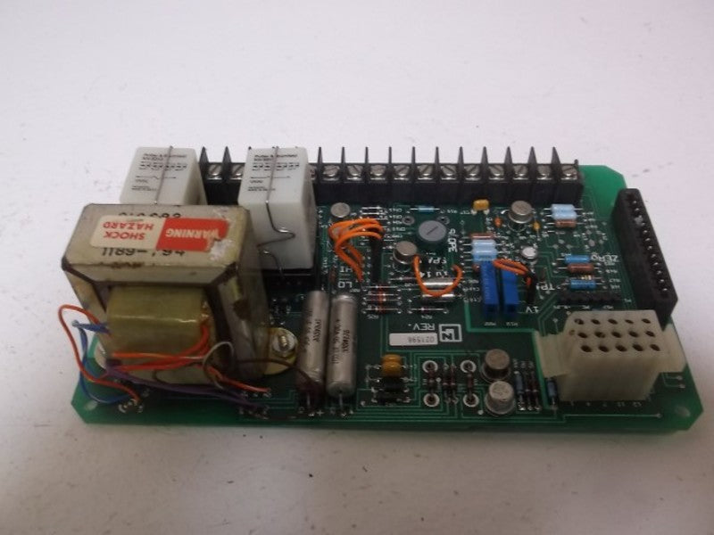 LEEDS & NORTHRUP 021596 AMPLIFIER CARD  NSNP