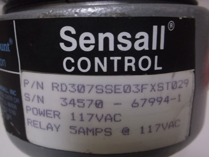SENSALL CONTROL RD307SSE03FXST029 HOUSING ONLY  NSNP