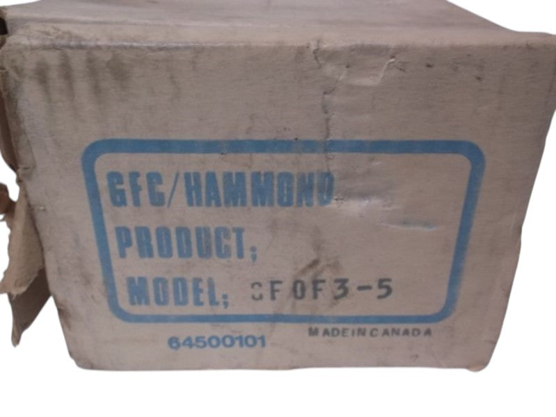 GFC HAMMOND GF0F-3-5 LINEAR POWER SUPPLY  NSMP
