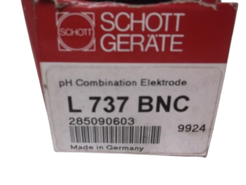 SCHOTT GERATE L737BNC PH COMBINATION ELEKTRODE  NSMP
