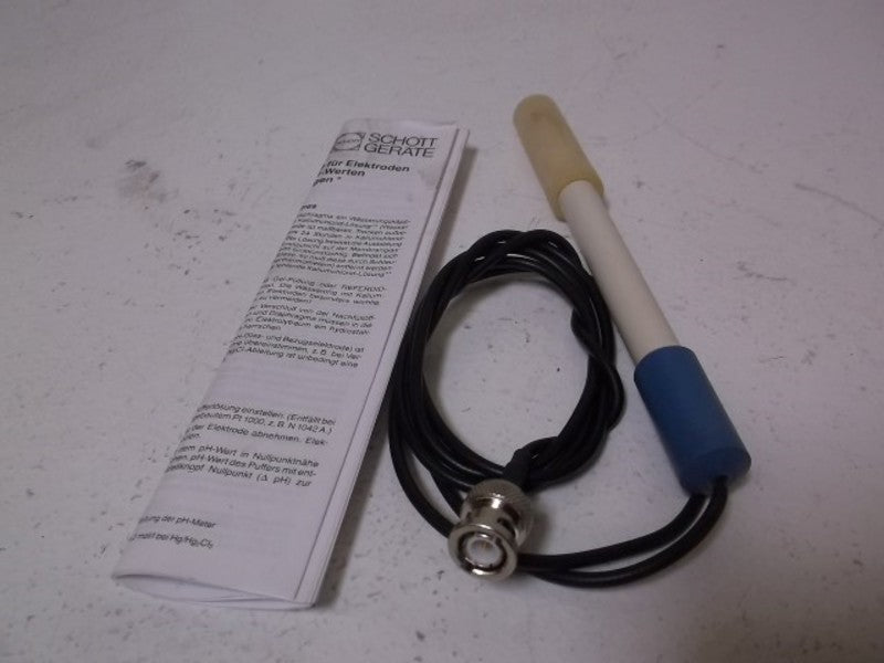 SCHOTT GERATE L737BNC PH COMBINATION ELEKTRODE  NSMP