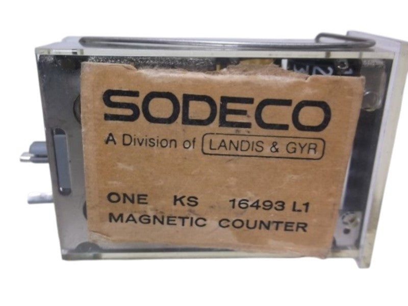 SODECO RG081E COUNTER 8 DIGIT DISPLAY  NSNP