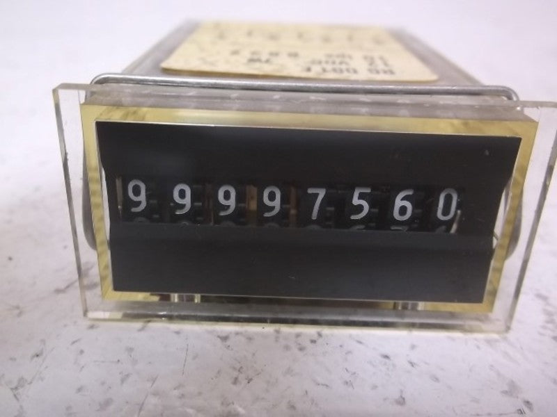 SODECO RG081E COUNTER 8 DIGIT DISPLAY  NSNP