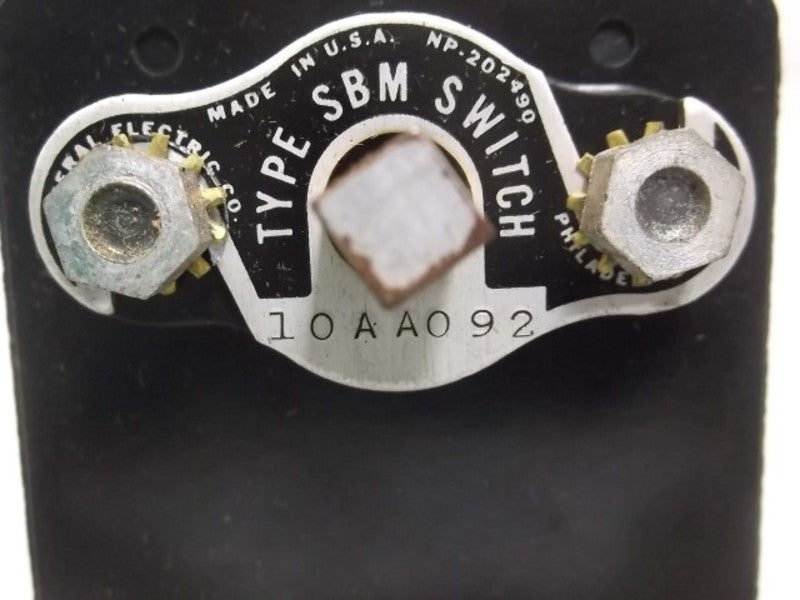 GENERAL ELECTRIC 10AA092 SBM SWITCH  NSMP