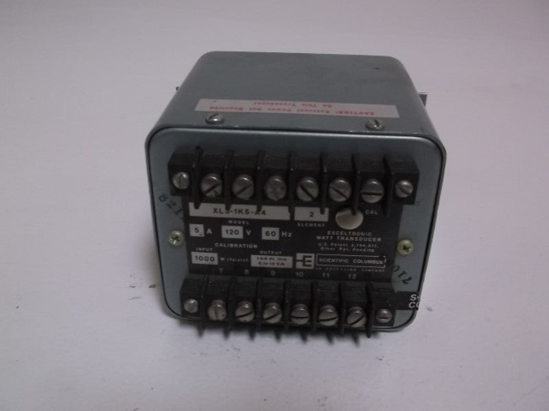 SCIENTIFIC XL3-1K5-A4 TRANSDUCER  NSNP