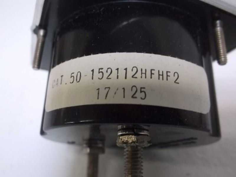 GENERAL ELECTRIC 50-152112HFHF2 PANEL METER 20-0-20 MILLIAMPS  NSMP