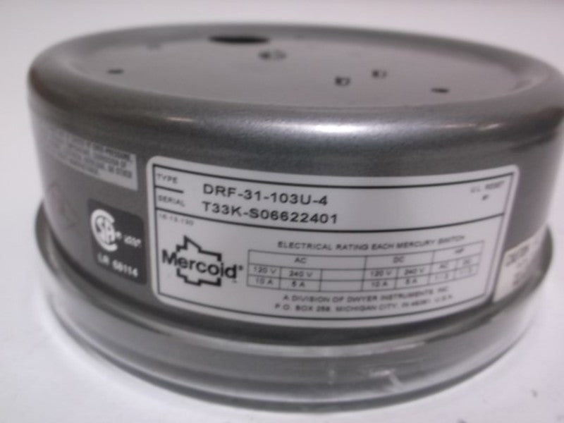 MERCOID DRF-31-103U-4 PRESSURE SWITCH  NSMP