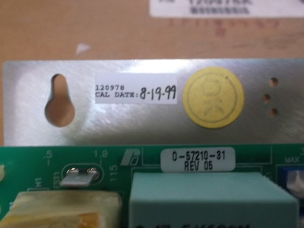 RELIANCE ELECTRIC 120978A CONTROL BOARD  NSMP