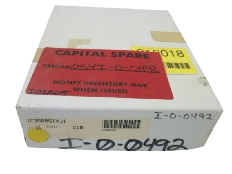 GENERAL ELECTRIC IC3600SIXJ1C1B POWER SUPPLY SELECTOR CARD  UNMP