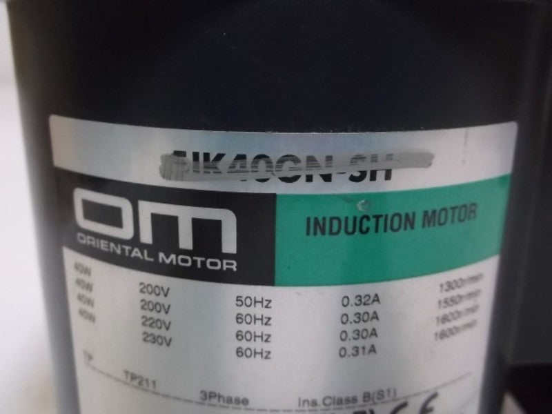 ORIENTAL MOTOR 5IK40GN-SH  UNMP