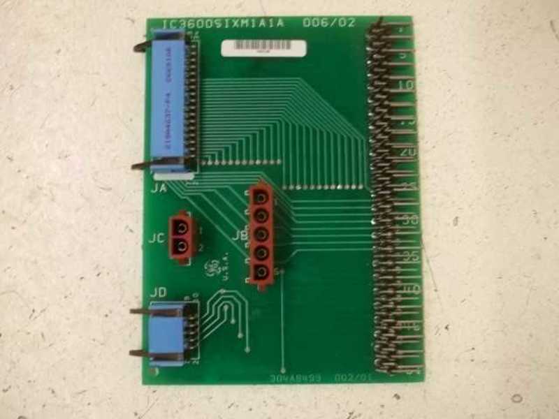 GENERAL ELECTRIC IC3600SIXM1A1A INTERFACE CARD SPEEDTRONIC  UNMP