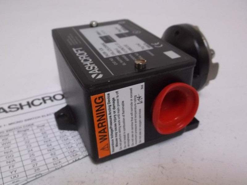 ASHCROFT B420VXJK PRESSURE SWITCH 100 PSI  NSMP