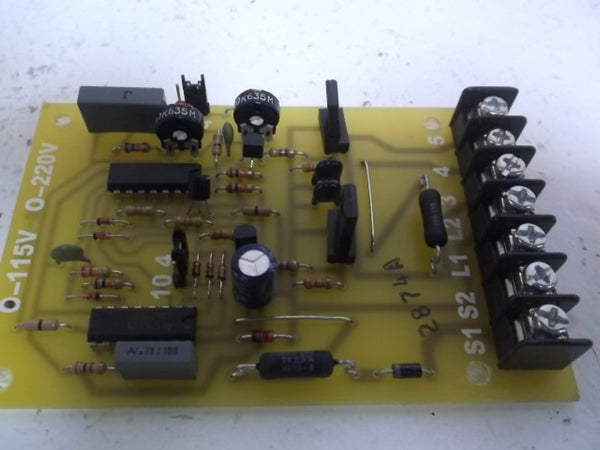 GENERIC 20-104 PC BOARD W/TERMINAL STRIP  NSNP