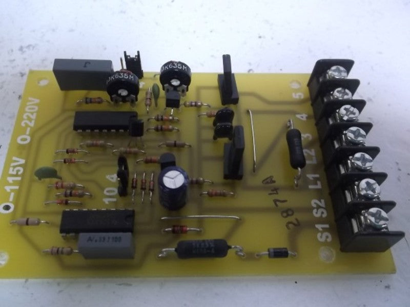 GENERIC 20-104 PC BOARD W/TERMINAL STRIP  NSNP