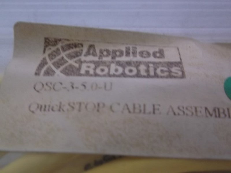APPLIED ROBOTICS QSC-3-5,0-U CABLE ASSEMBLY 4 PIN FEMALE  NSNP IN A BAG
