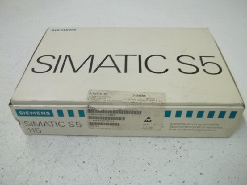 SIEMENS 6ES5-951-7LB21 POWER SUPPLY  NSMP