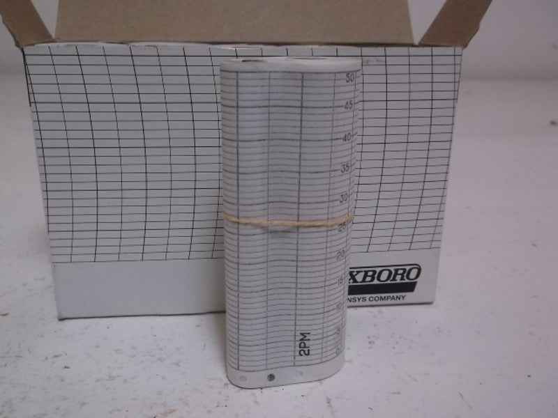 LOT OF 5 FOXBORO 33002-T CHART ROLL NSMP