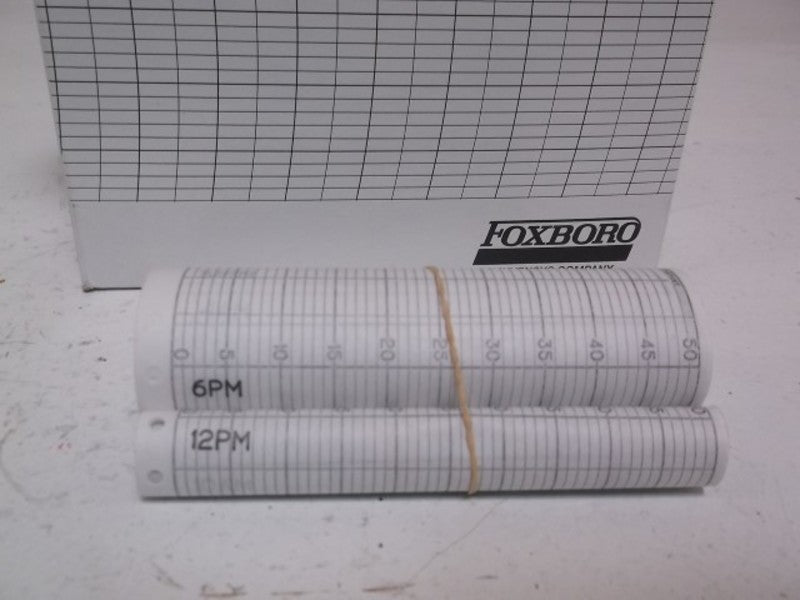 LOT OF 5 FOXBORO 33002-T CHART ROLL NSMP