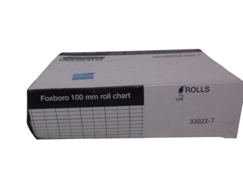 LOT OF 2 FOXBORO 33022-T CHART ROLL NSMP