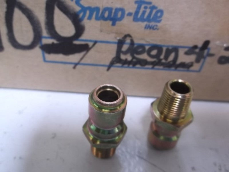 LOT OF 100 SNAP-TITE PEAN4-2M COUPLING NSMP