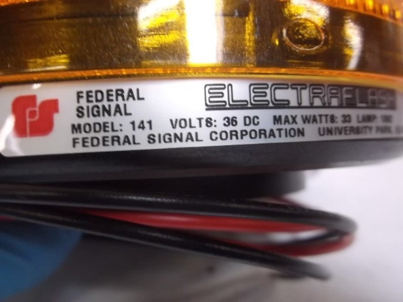 INDUSTRIAL SPARE PART 141-036A ELECTRAFLASH AMBER  NSMP