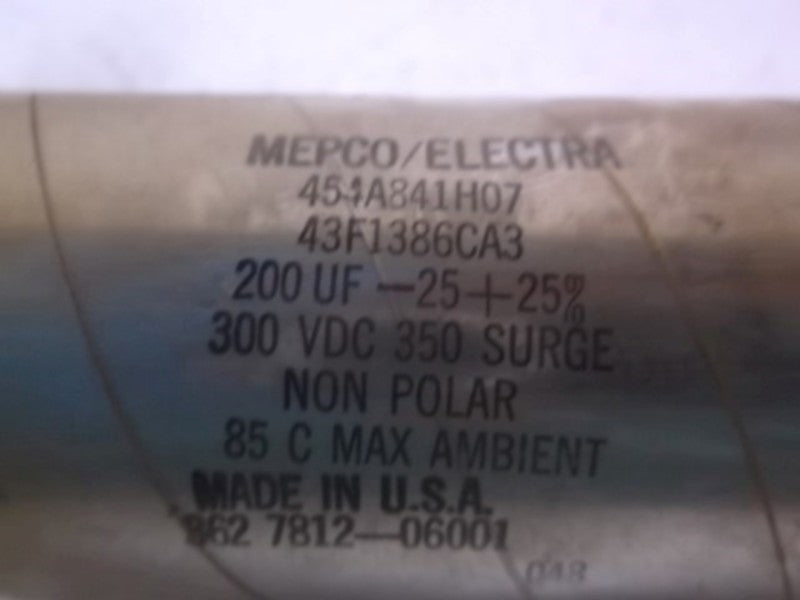 MEPCO 454A841H07 CAPACITOR  NSNP